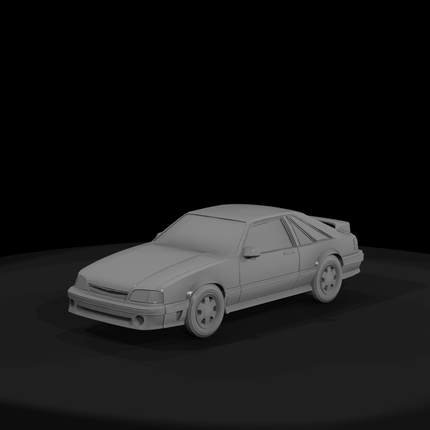 Fox-Body Coupe Car Shell