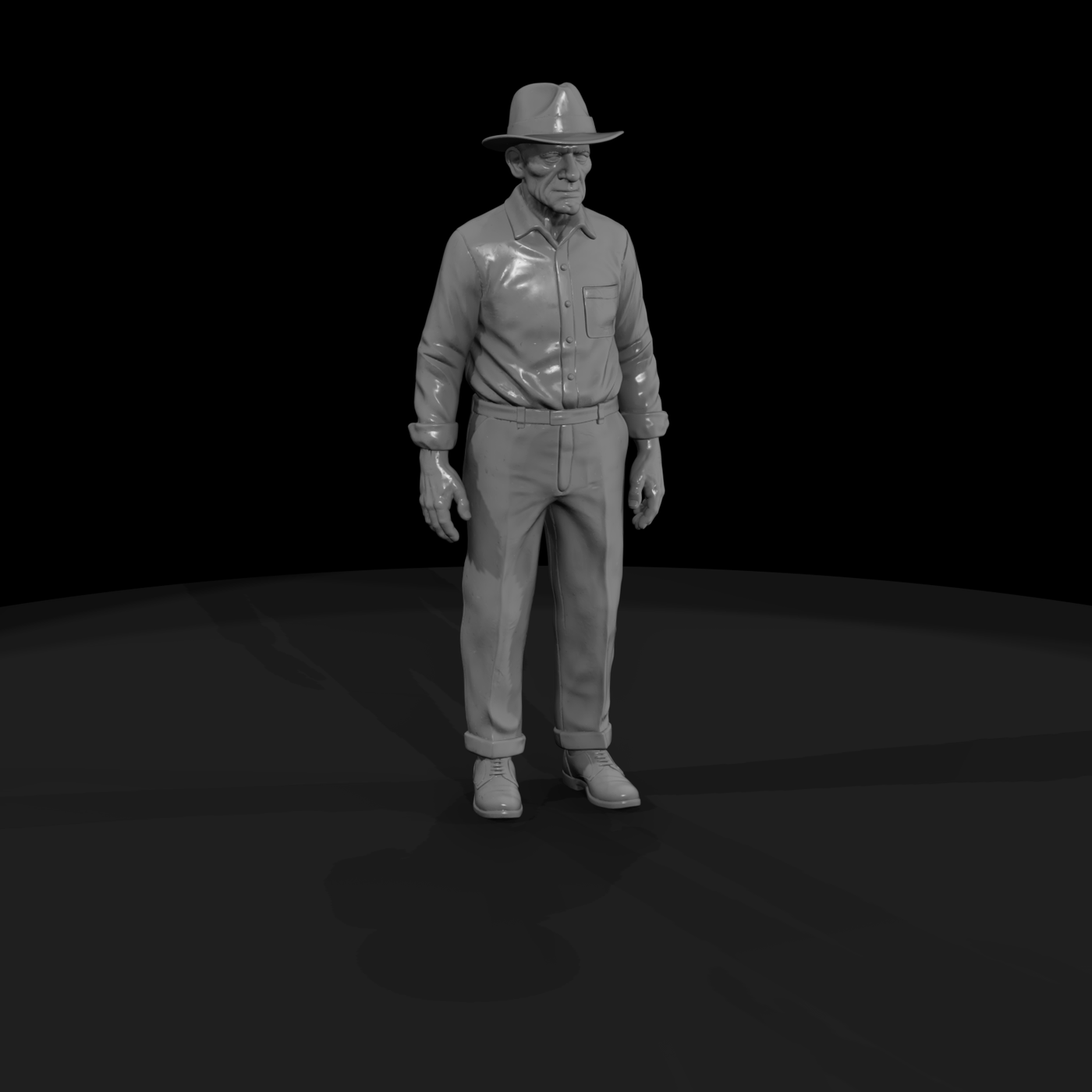 1930s Fisherman — Figure & Model Railroads
