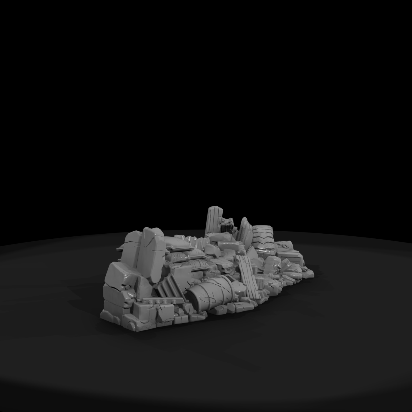 Hitem2 Rubble Barricade