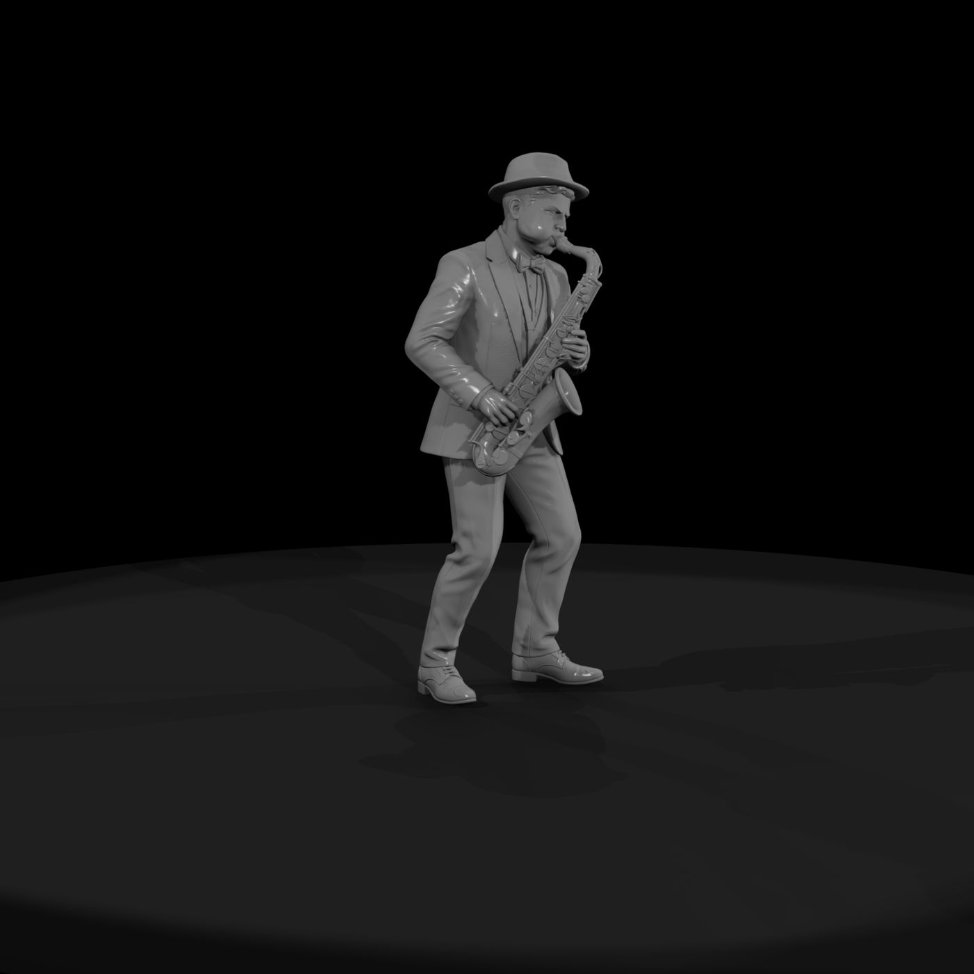 Jazz Club Saxophonist