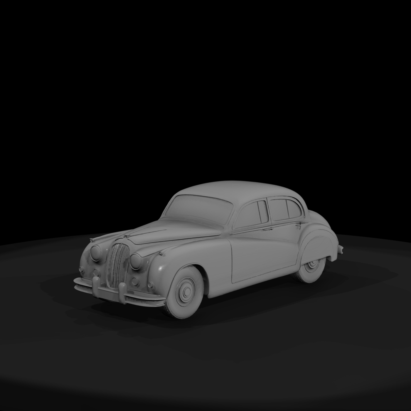 Jaguar Mark VII Interior — 1951