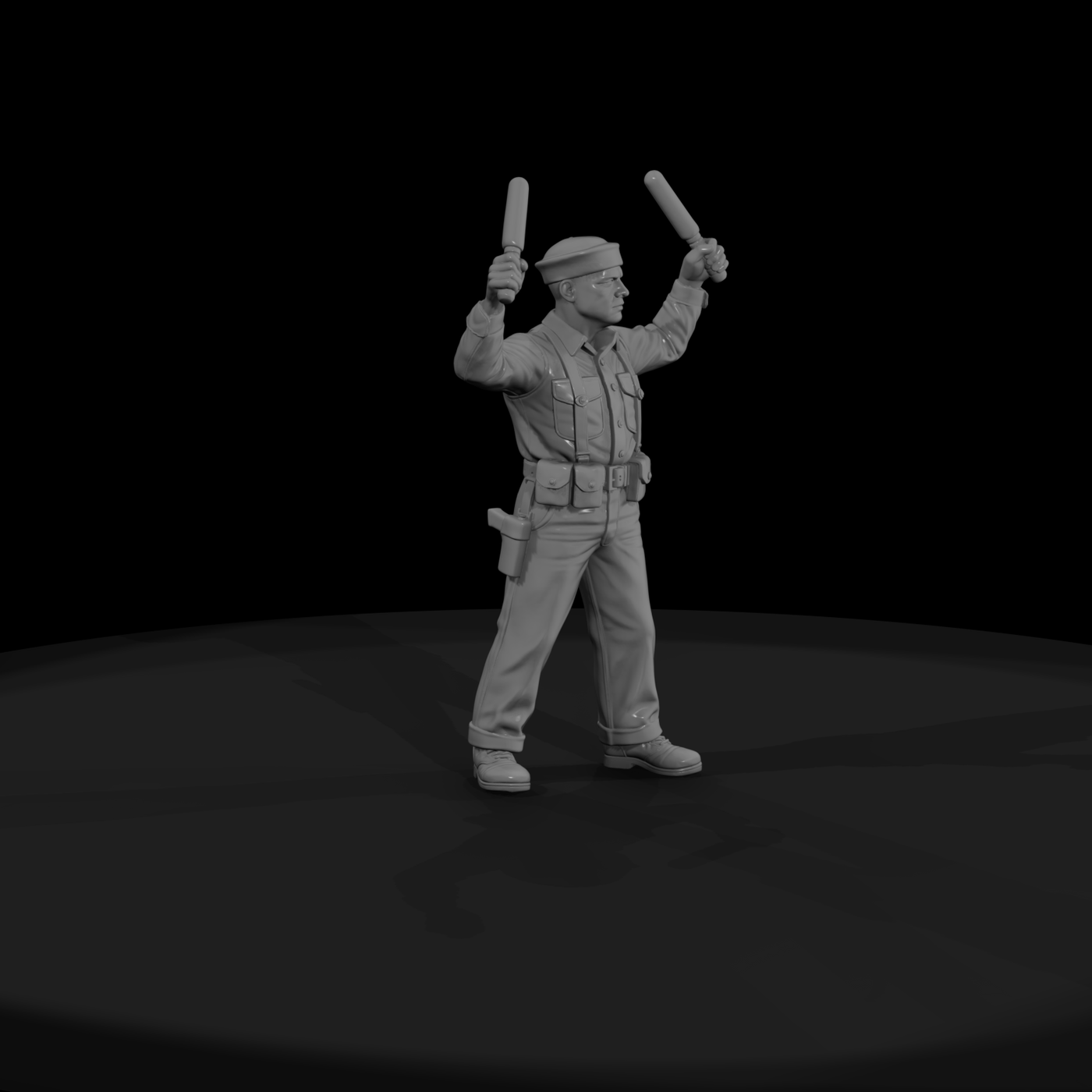 Ww2 Navy 048 Wwii U S Navy Flight Deck Director Fi