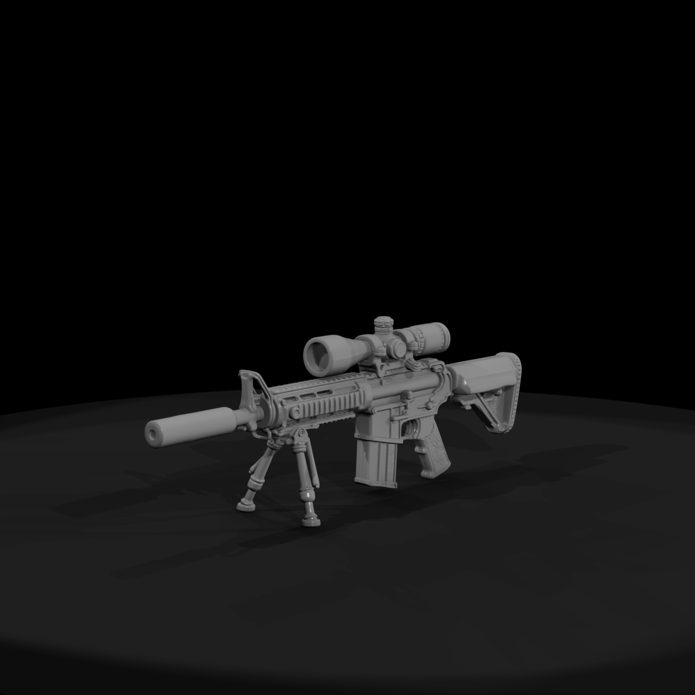 M110 SASS Designated Marksman Rifle