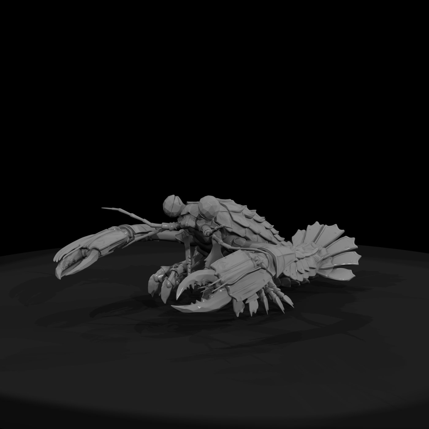 Fangscale Deep Terror Sea Monster