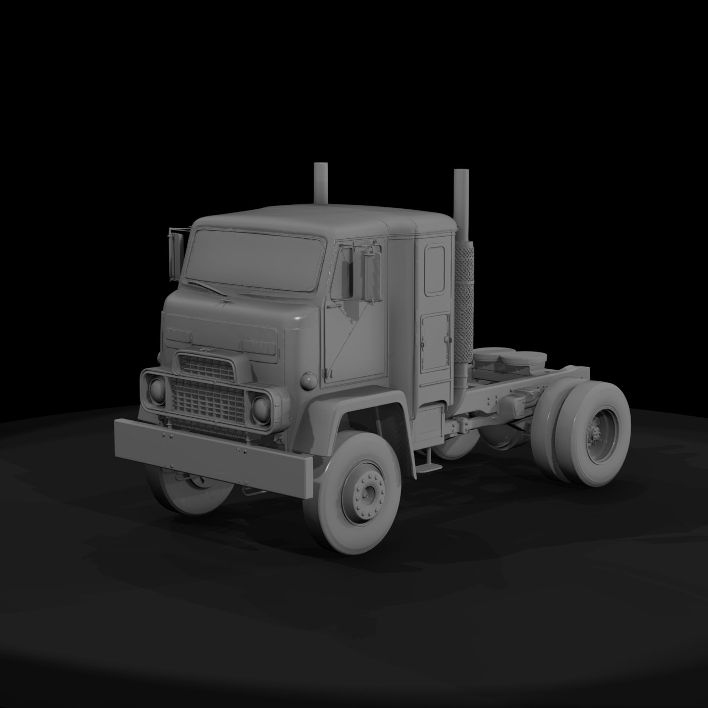 Vintage Cab Over Truck