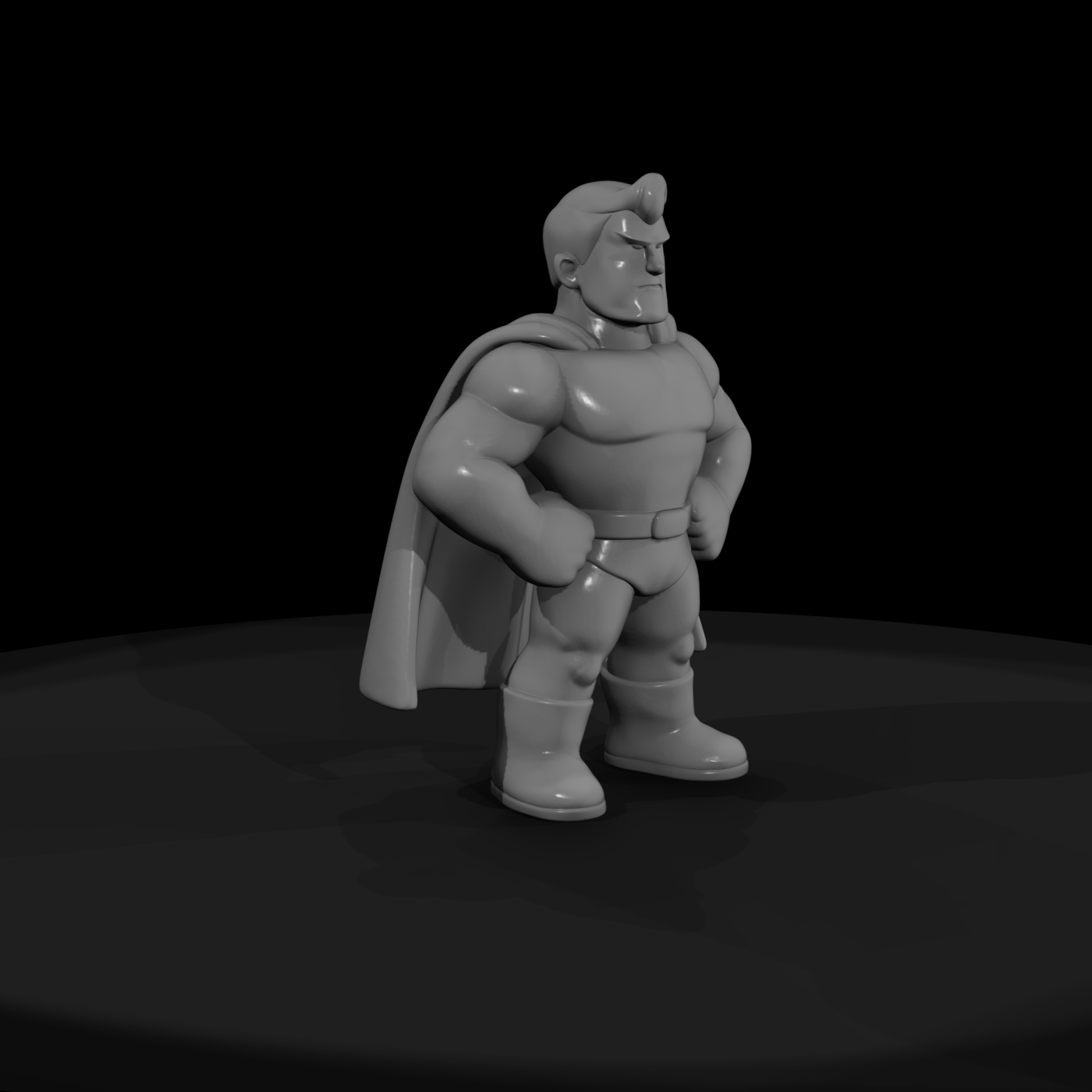 Mr Toyprops 100 001 037 Generic Superhero Toy Silh