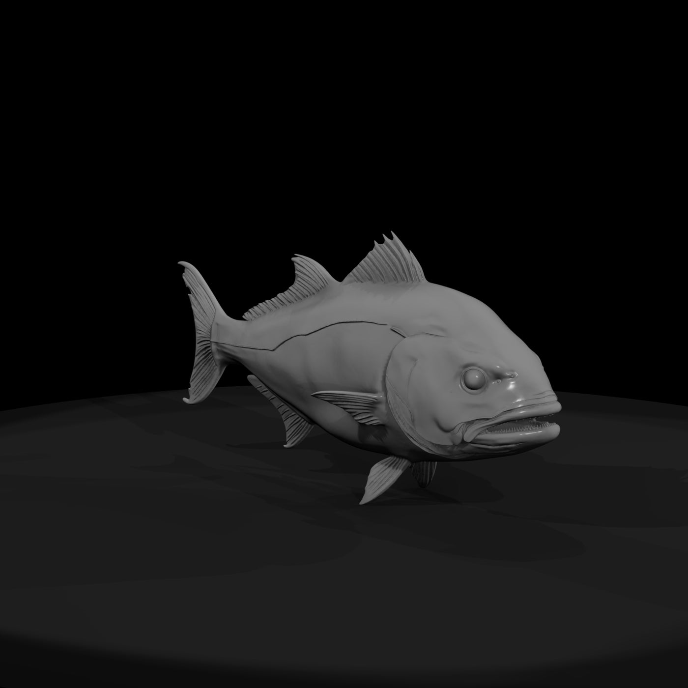 giant-trevally-fish-3d-printable-diorama-model-665731