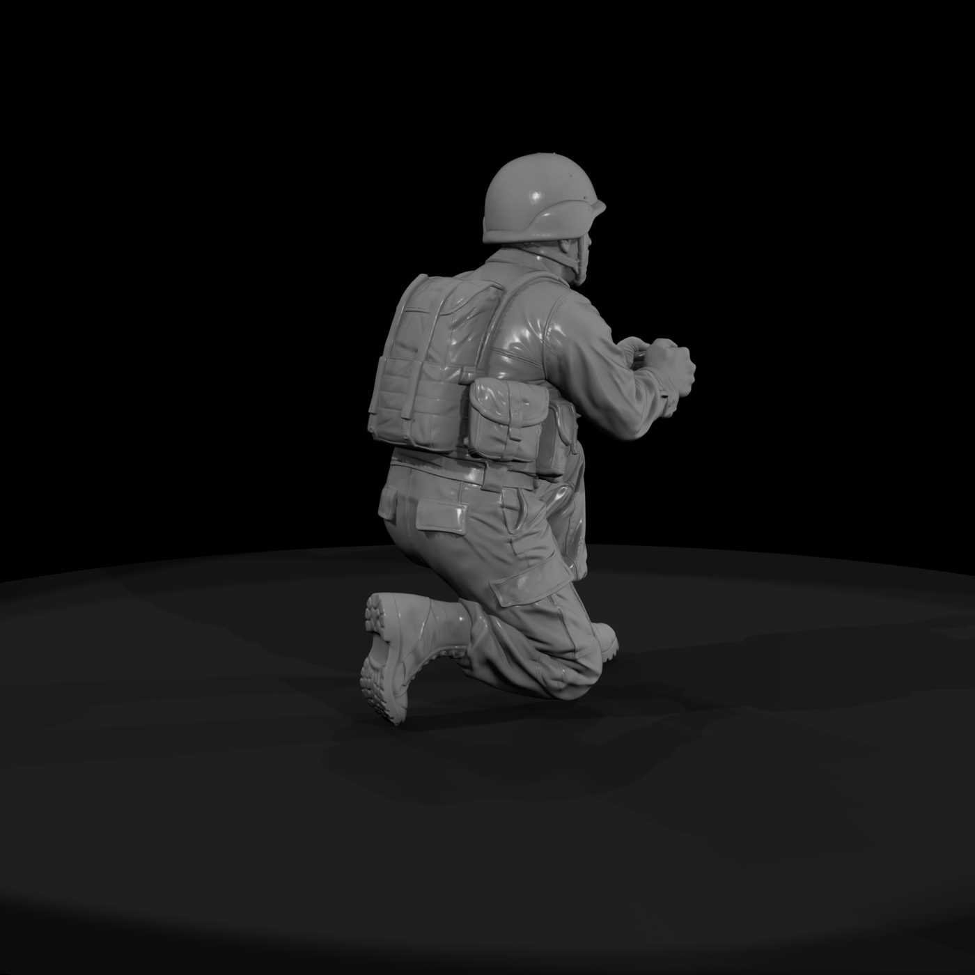 Mod Army 005 Modern U S Army Machine Gun Assistant