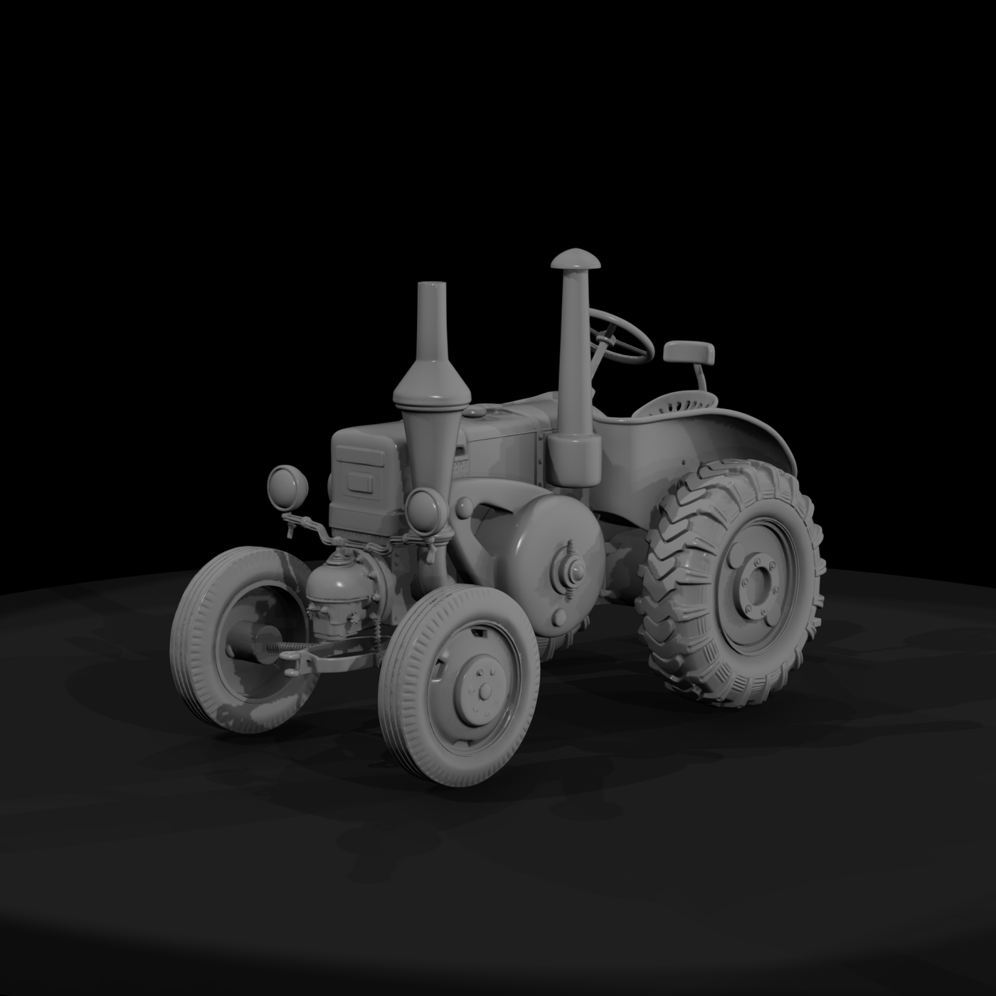 20260612 Weathered Green Model Tractor 3De46Bd145