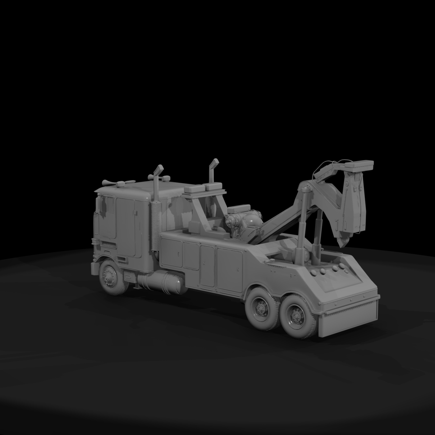 Cab Over Tow Wrecker