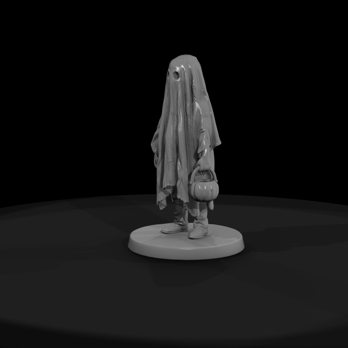 Ghost Costume Trick-or-Treater