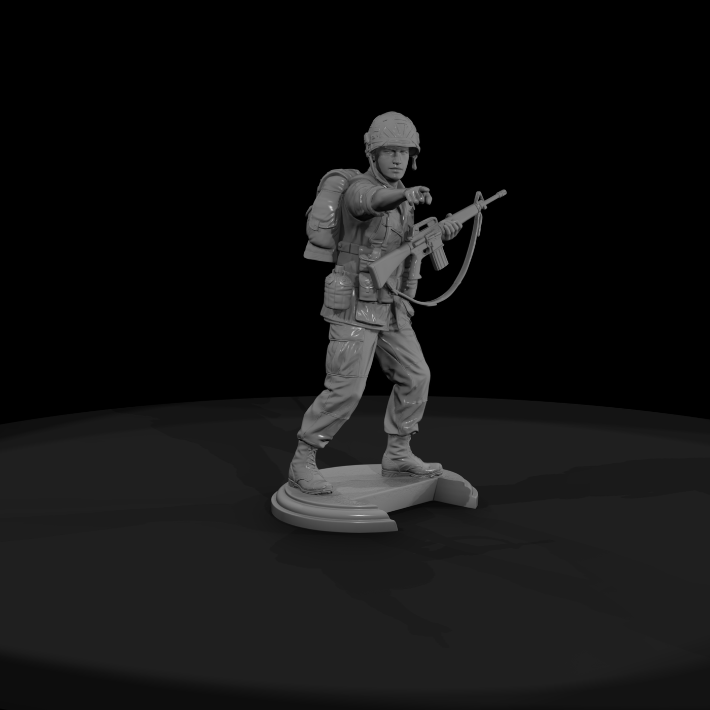 Vnh 007 United States Army Squad Leader