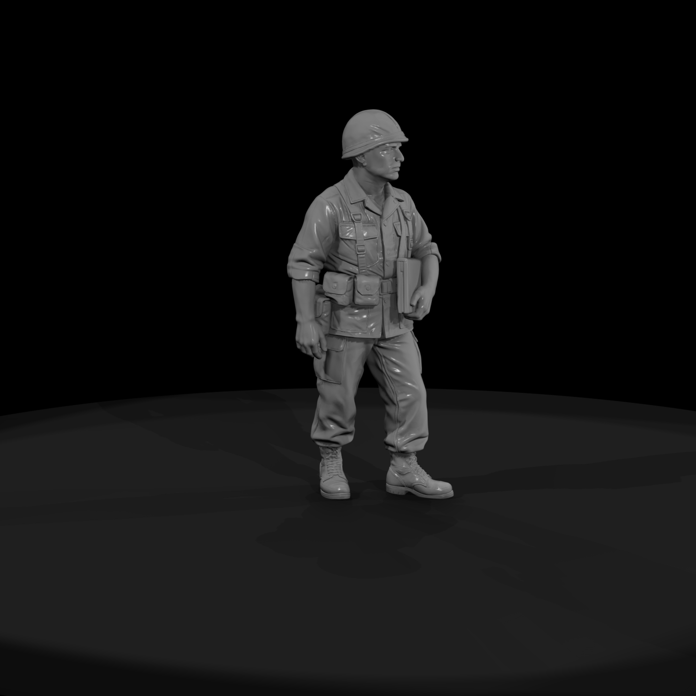 Vn Army 062 Vietnam U S Army Platoon Leader Figure