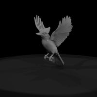 blue-jay-perched-miniature-3d-printable-bird-for-dioramas-263375 — thumbnail 3