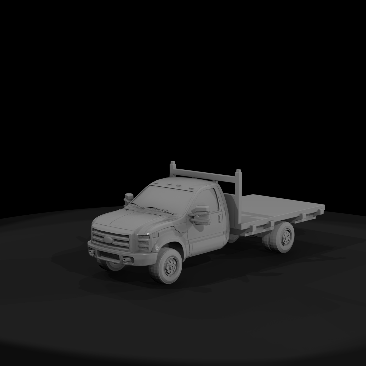 Classic Flatbed Pickup Truck