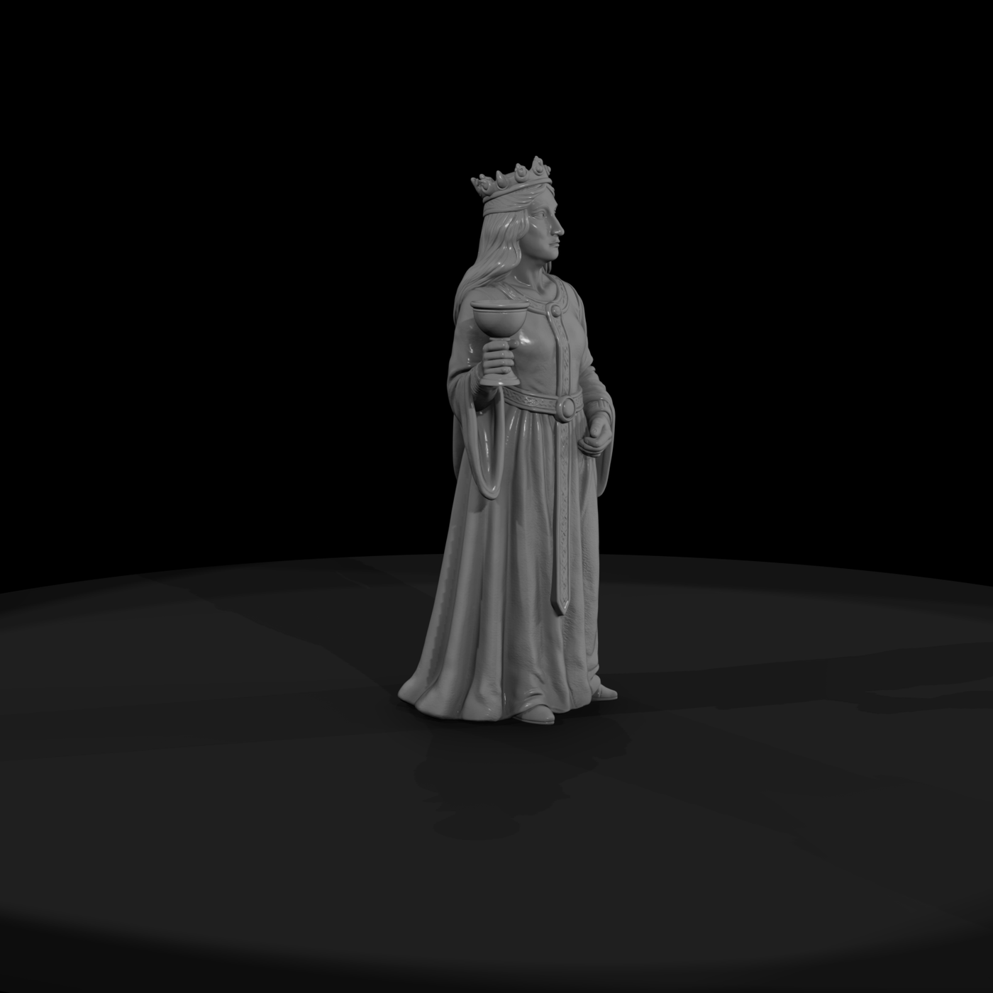 Myth 0426 Mythology Isolde Miniature Figure