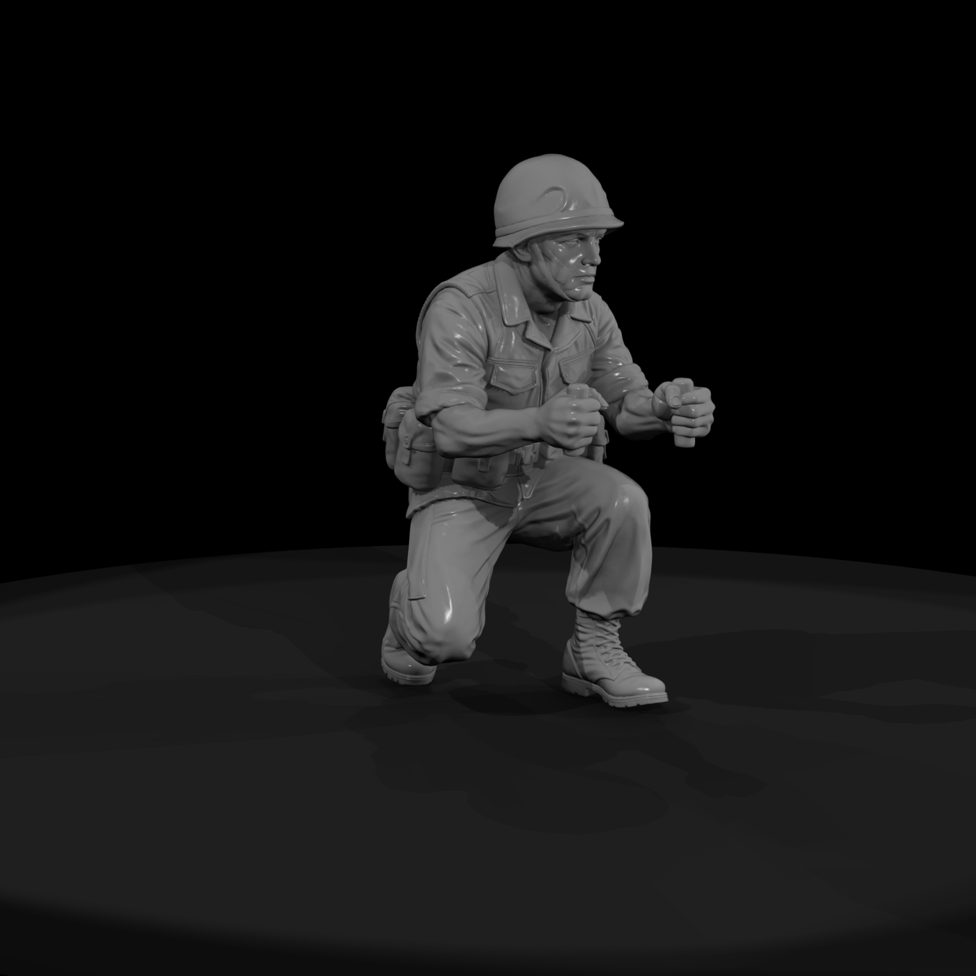 Vn Army 085 Vietnam U S Army Machine Gun Assistant