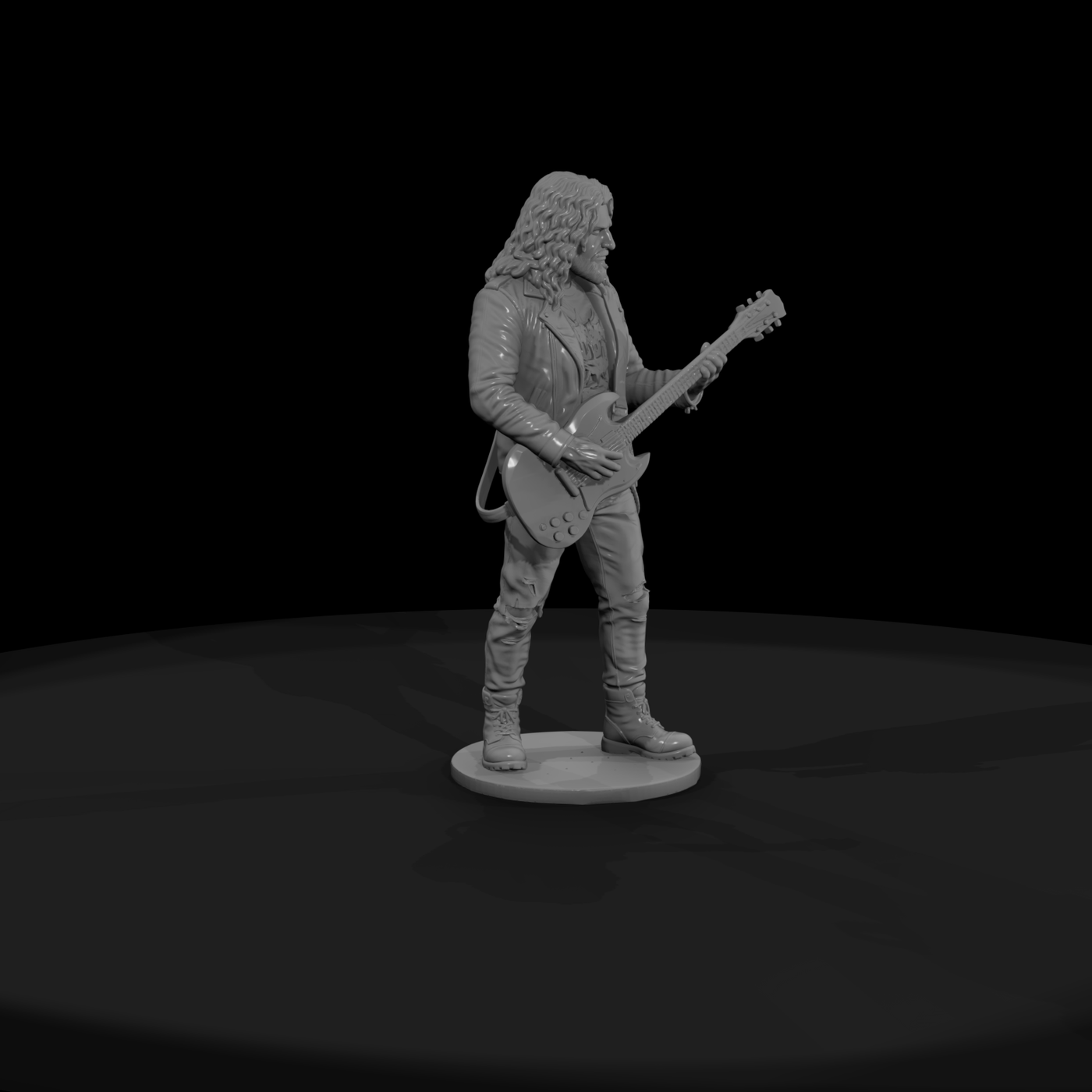 Bnd 017 Metal Band Rhythm Electric Guitar