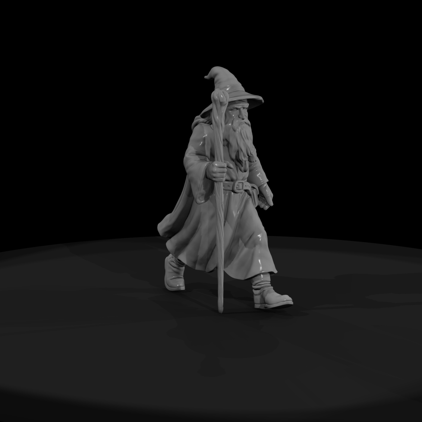 Myth 0418 Mythology Merlin Miniature Figure