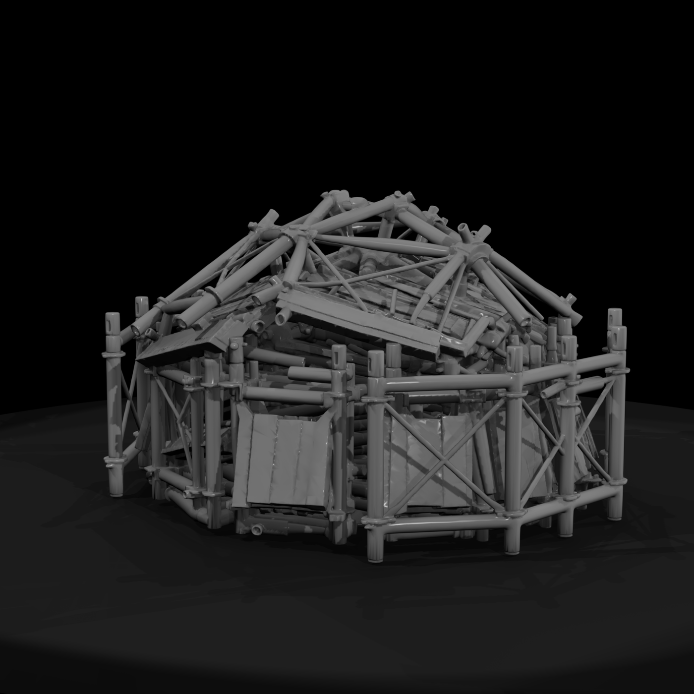 Industrial Modular Scaffold
