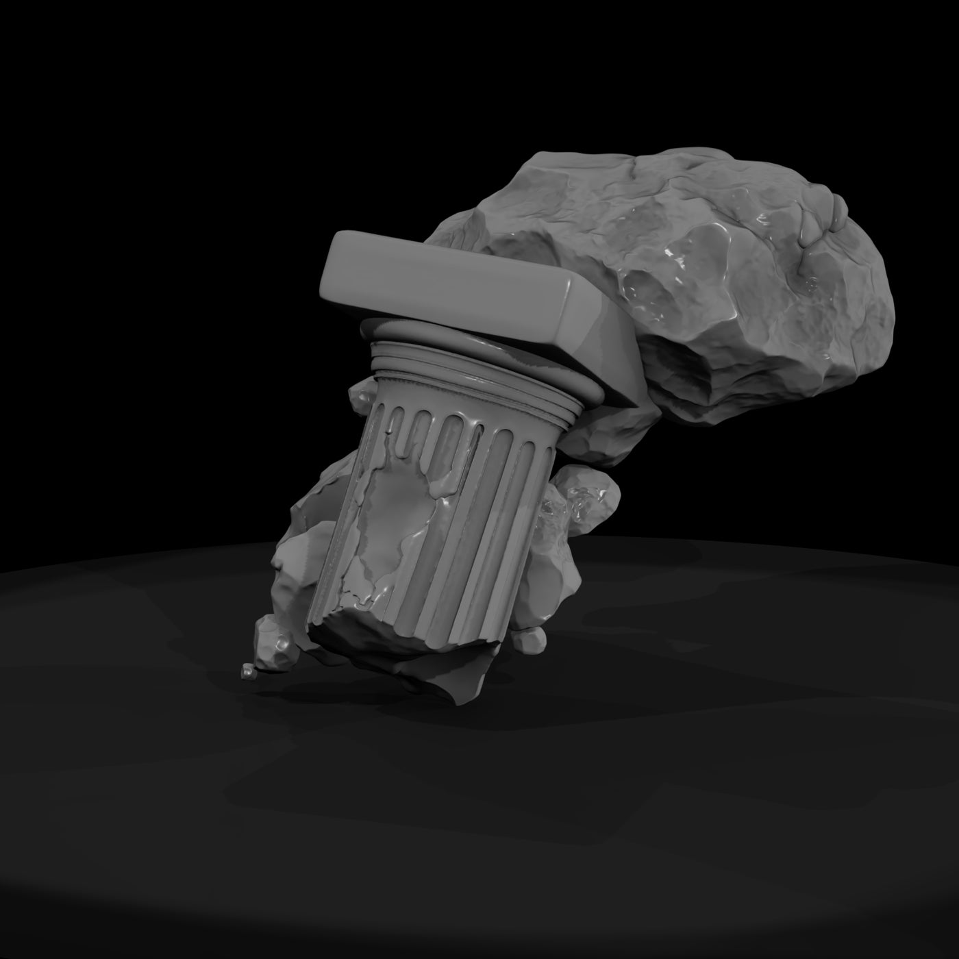 broken-classical-column-fragment-with-rubble-245338