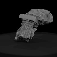 broken-classical-column-fragment-with-rubble-245338 — thumbnail 3