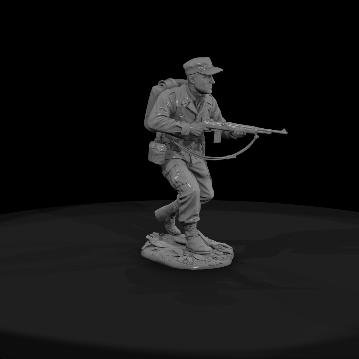 WWII Alamo Scout Advancing