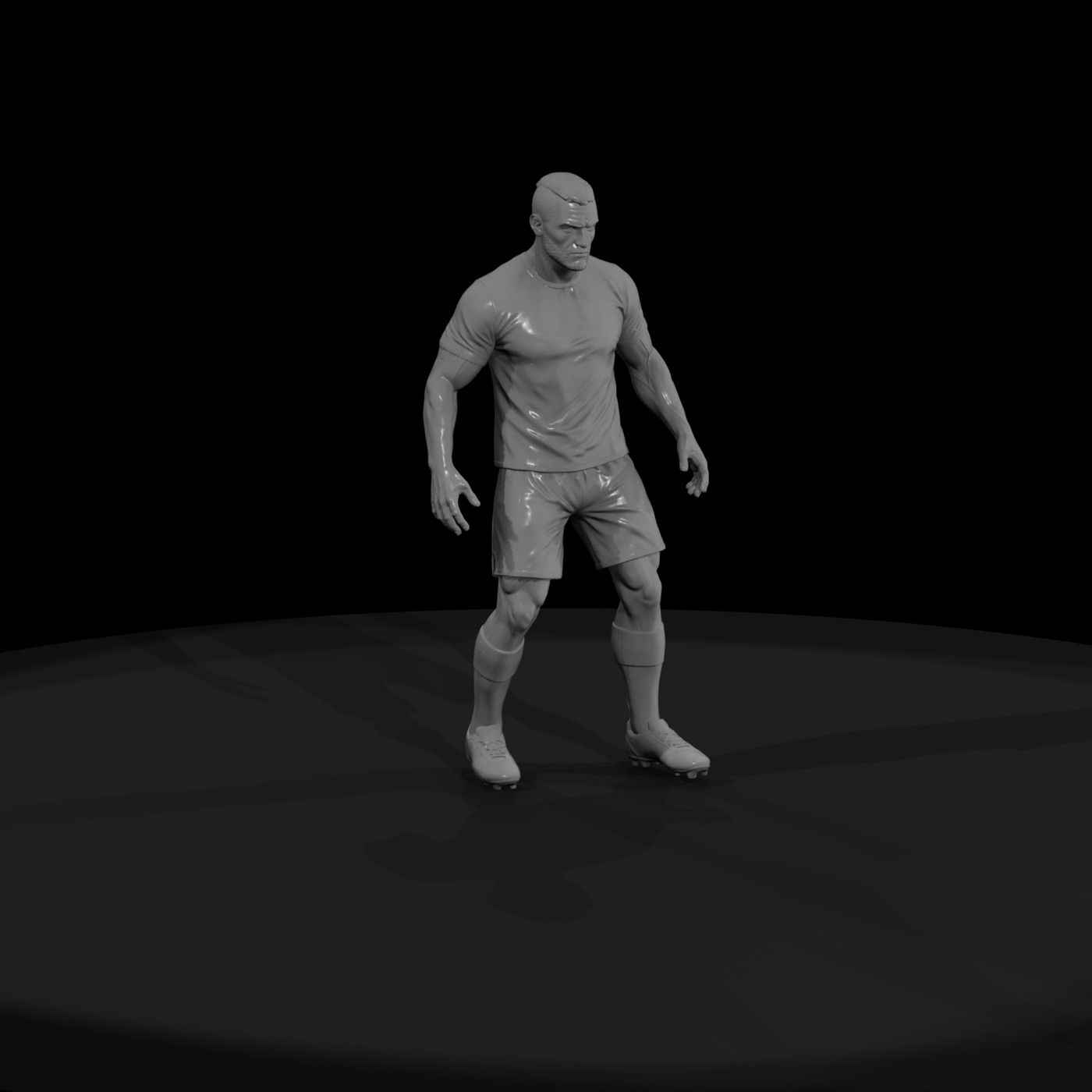 Adult Soccer Game Striker