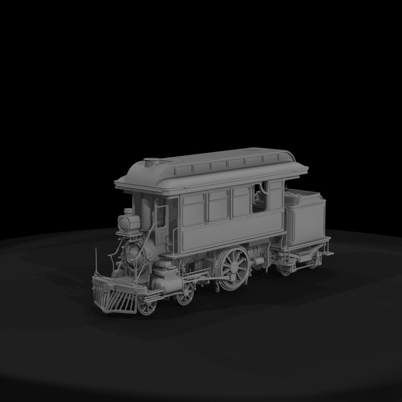 Vintage Steam Railcar