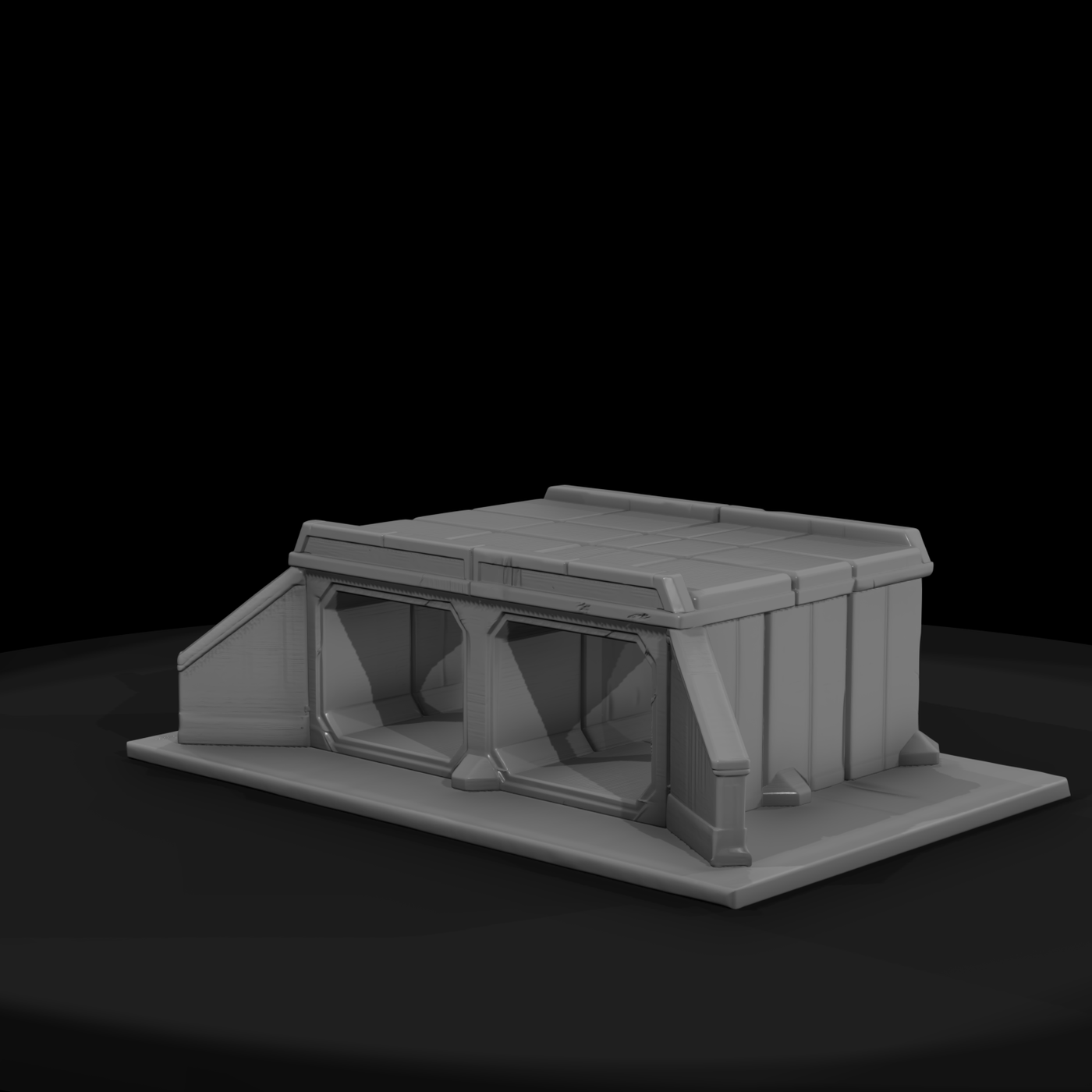 Twin Box Concrete Culvert Headwall