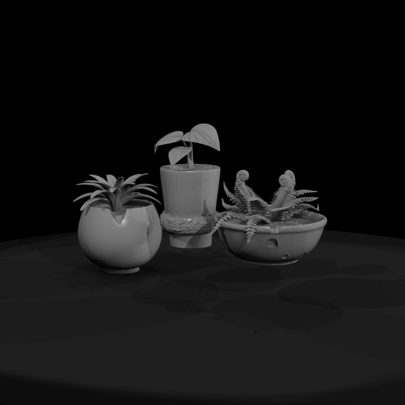 minimalist-low-poly-potted-houseplant-set-3d-printable-722191