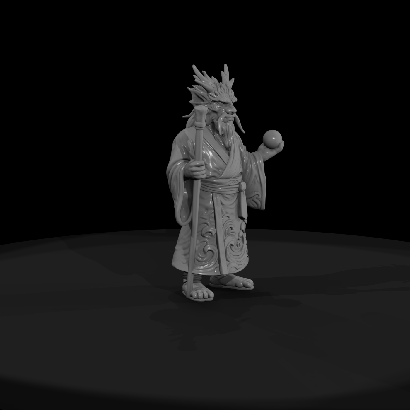 Myth 0458 Mythology Ryujin Miniature Figure