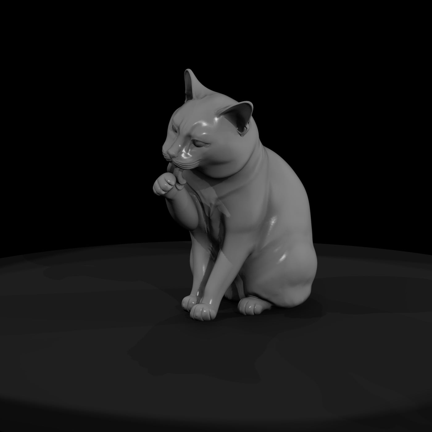 seated-grooming-cat-miniature-631062