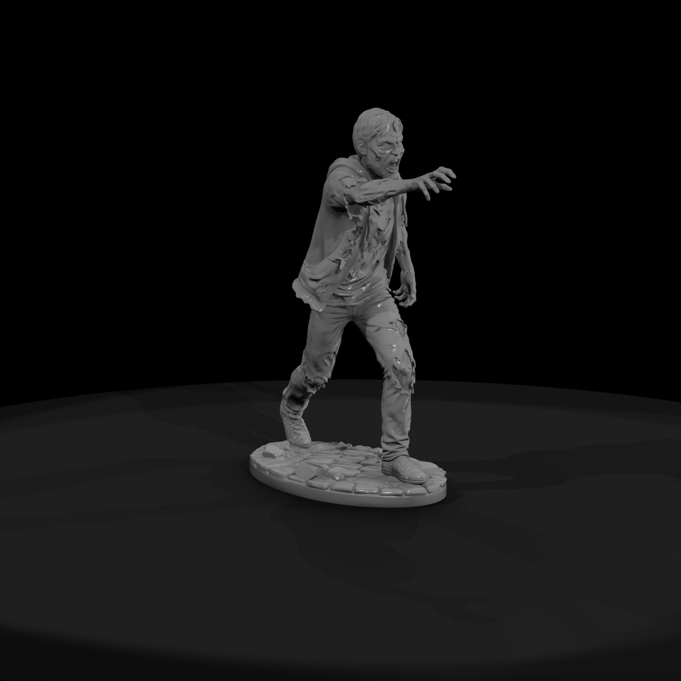 Shambling Zombie College Student