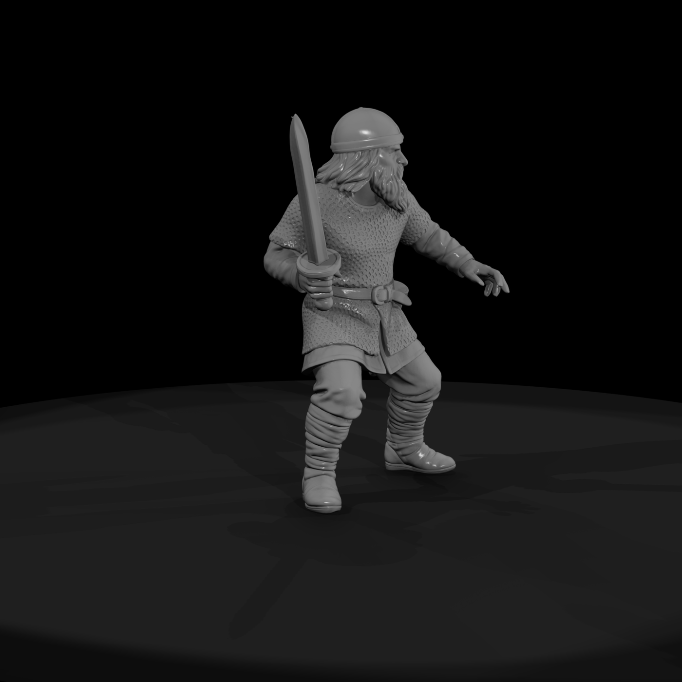 Myth 0338 Mythology Beowulf Miniature Figure