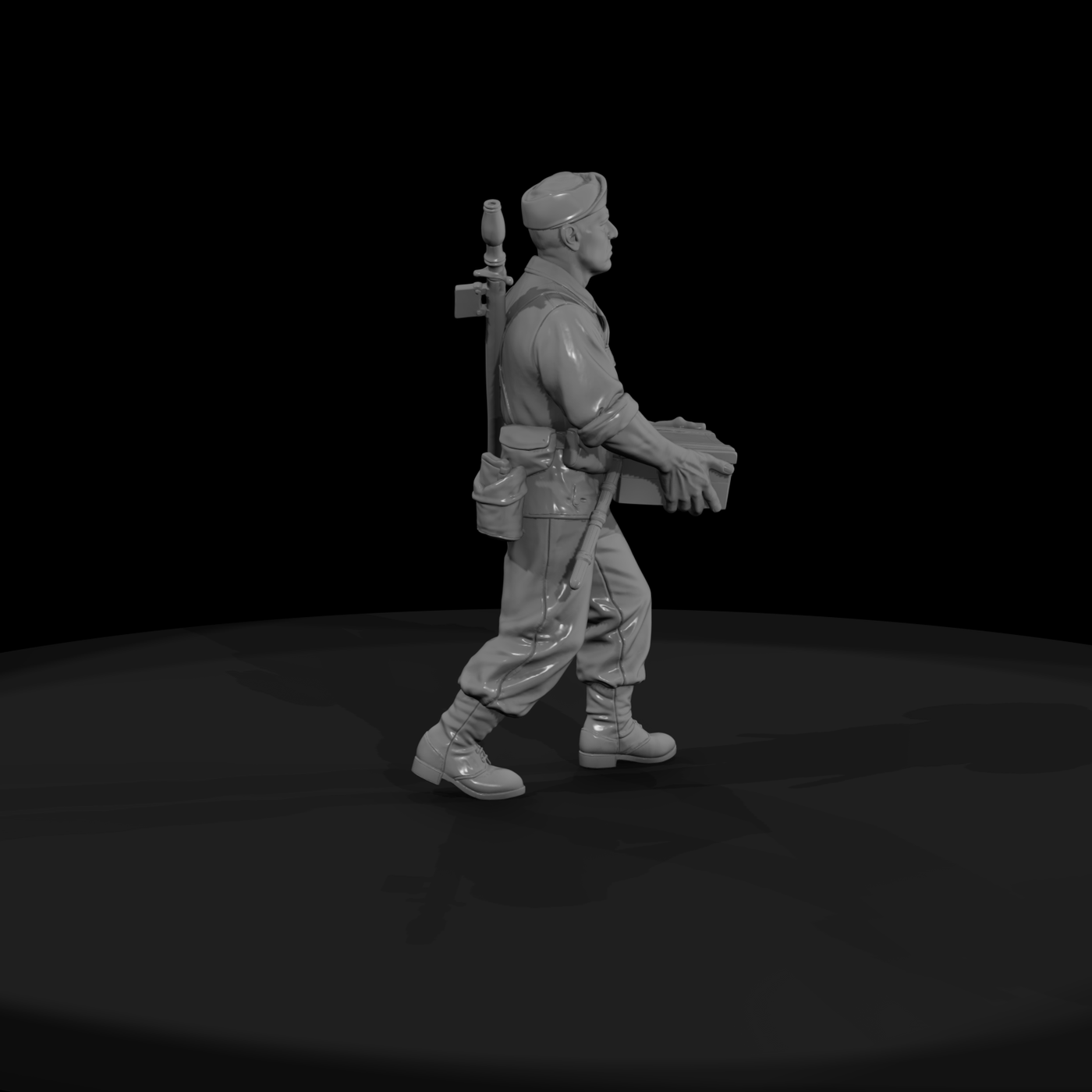 Ww2 Army 019 Wwii U S Army Grenadier Figure
