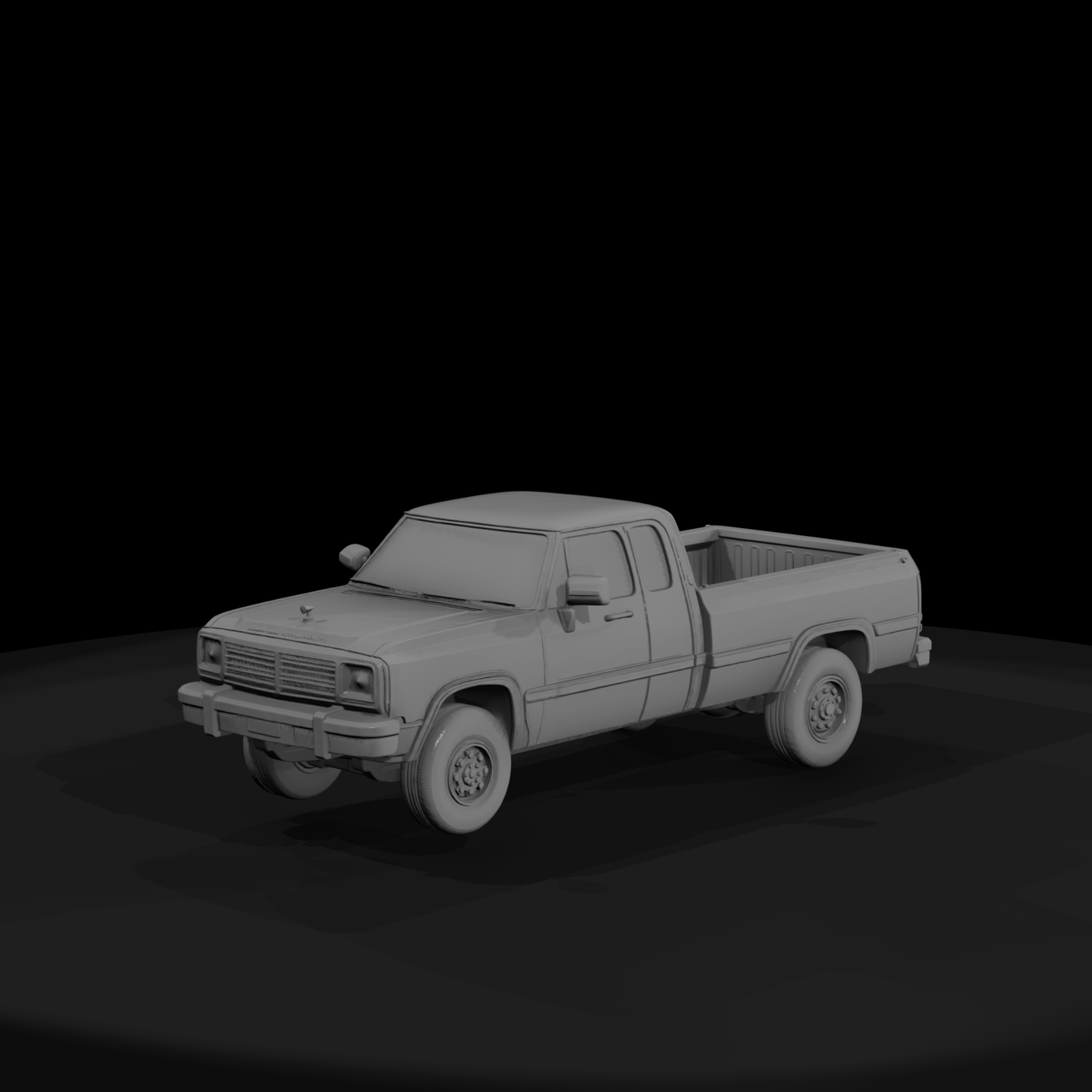Classic Dodge Ram pickup