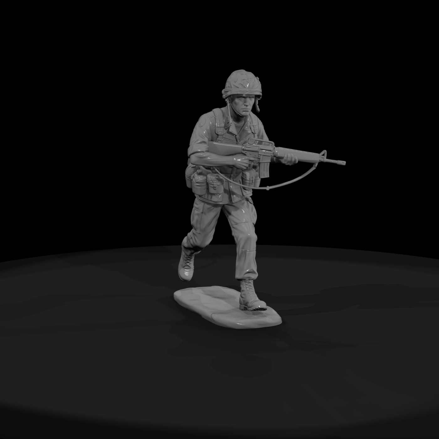 Vnh 001 United States Army Infantryman Grunt