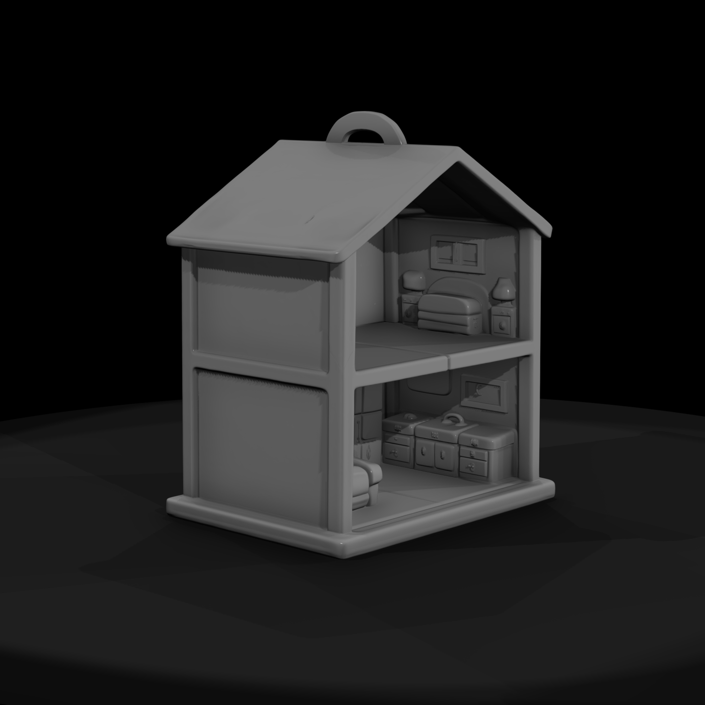 Mr Toyprops 100 001 072 Folding Mini Playhouse