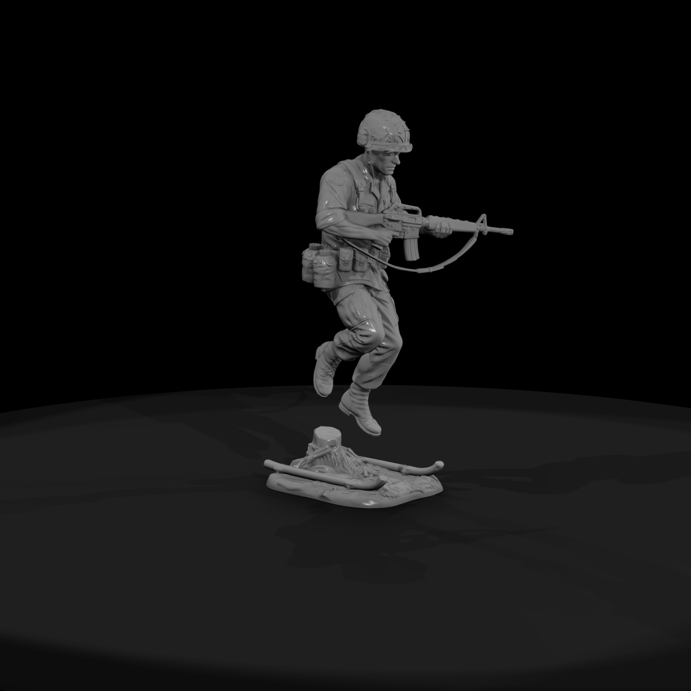 Vnh 013 United States 1St Cav Airmobile Trooper