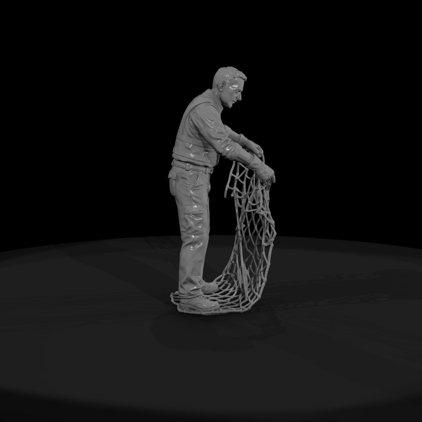 air-049-worker-cargo-netter