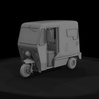 enclosed-cab-tuk-tuk-delivery-van-ho-scale-1-87-3d-print-model-924941 — thumbnail 3