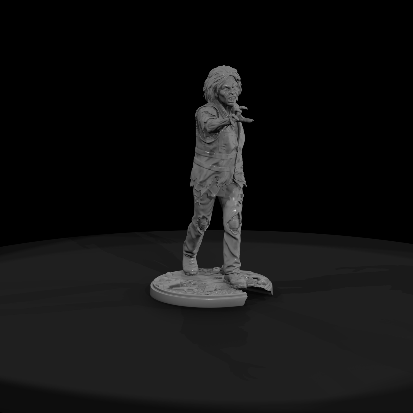Zom 081 Toll Booth Worker Moderate