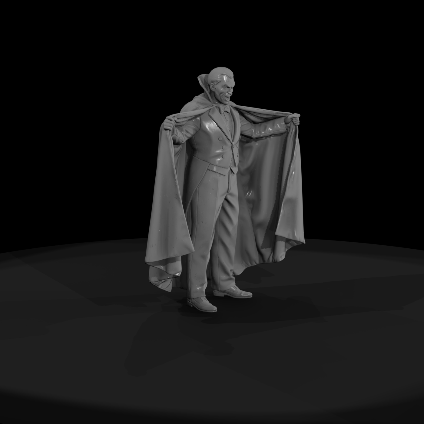 0219 Holiday Halloween Vampire Cape
