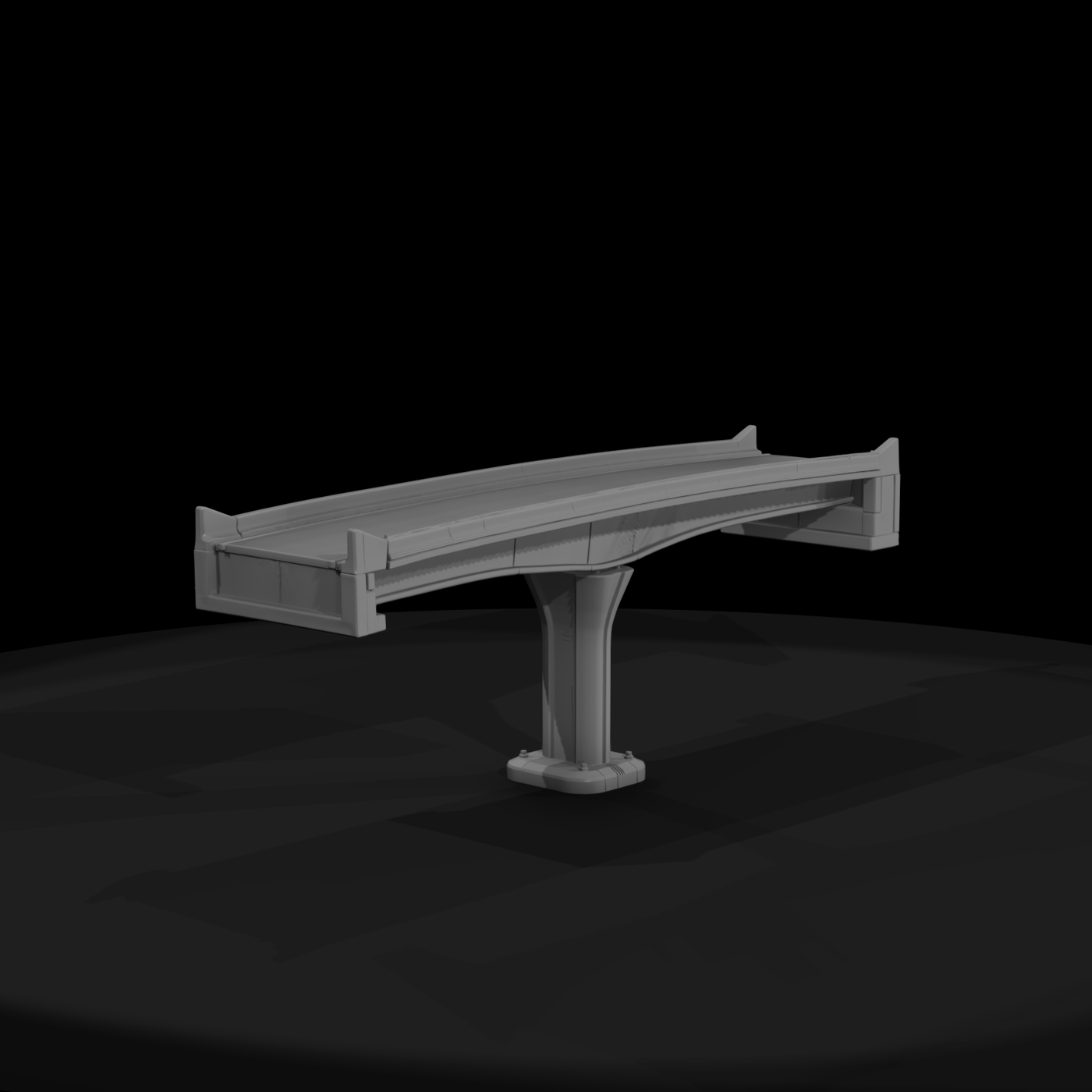 Box Girder Highway Overpass Section