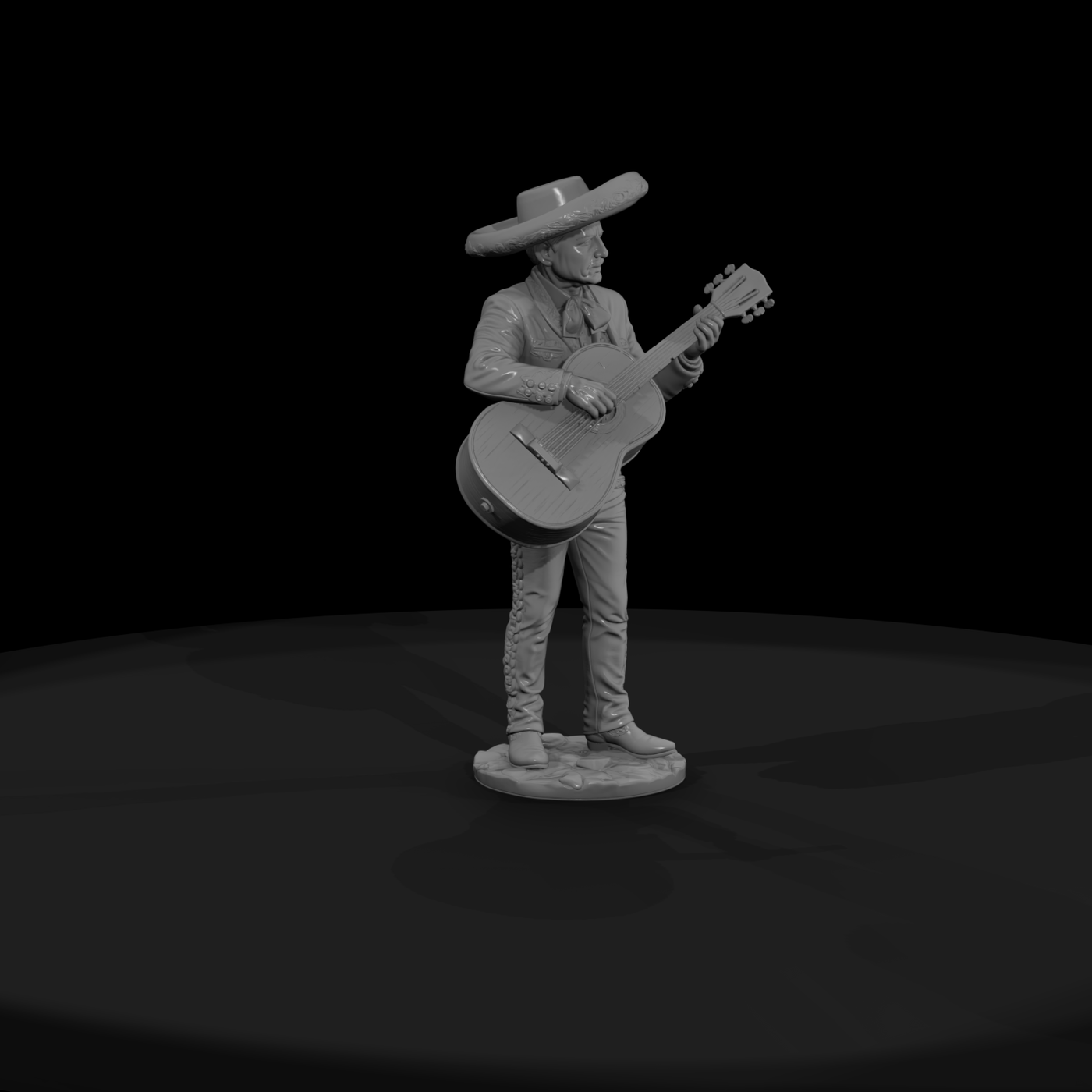 Bnd 092 Mariachi Guitarr N Bass Guitar