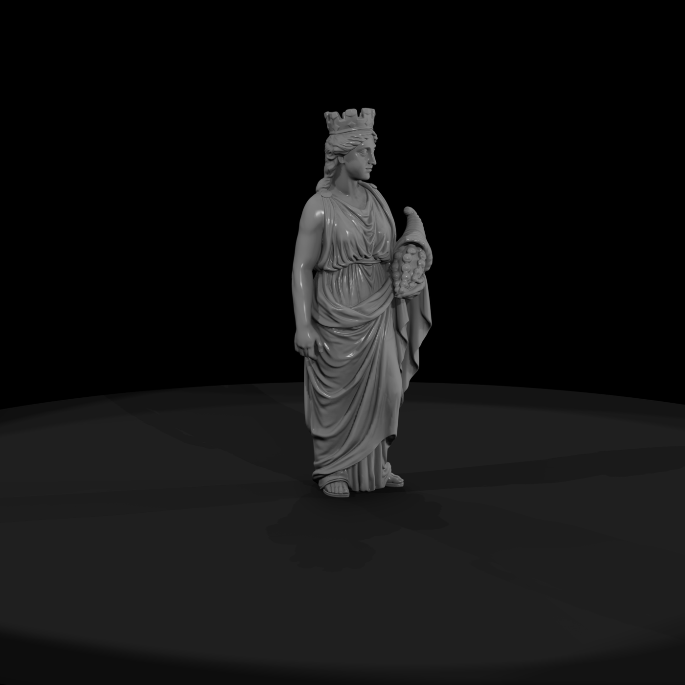 Myth 0303 Mythology Tyche Miniature Figure