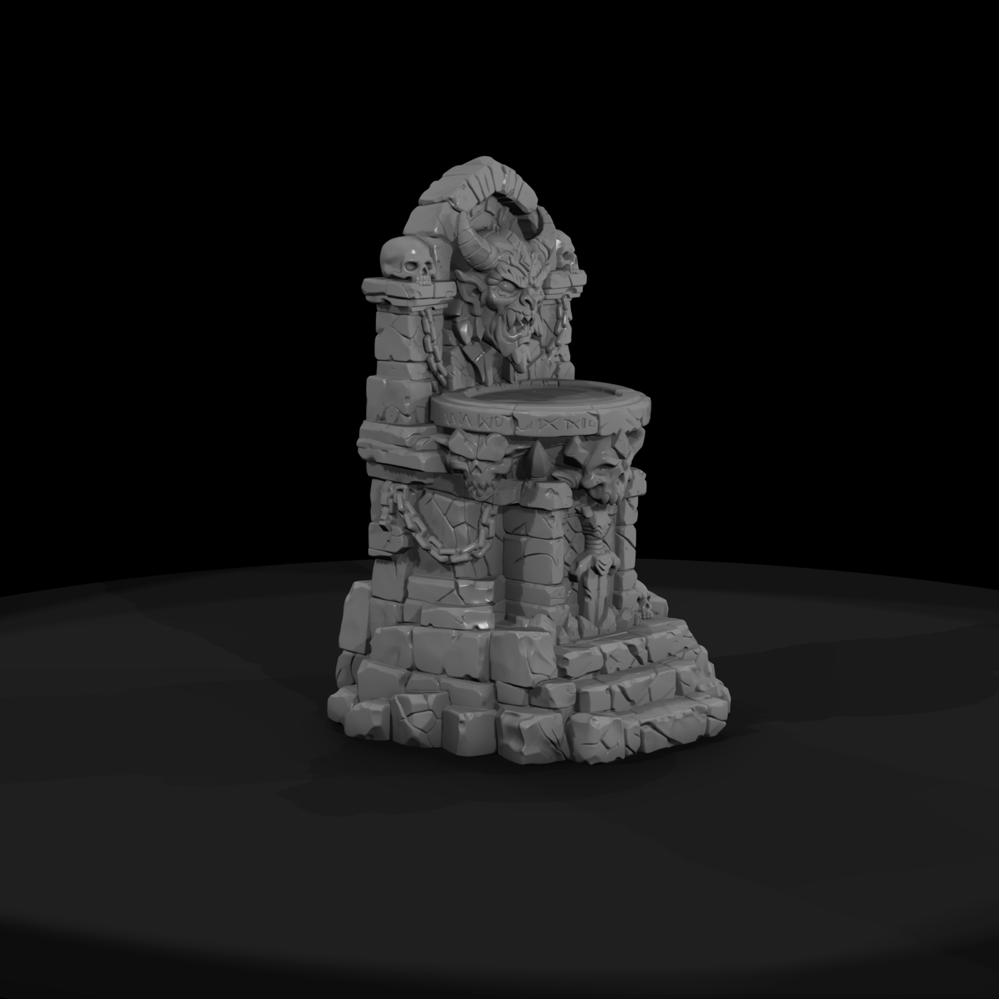 Demon Idol Shrine Altar
