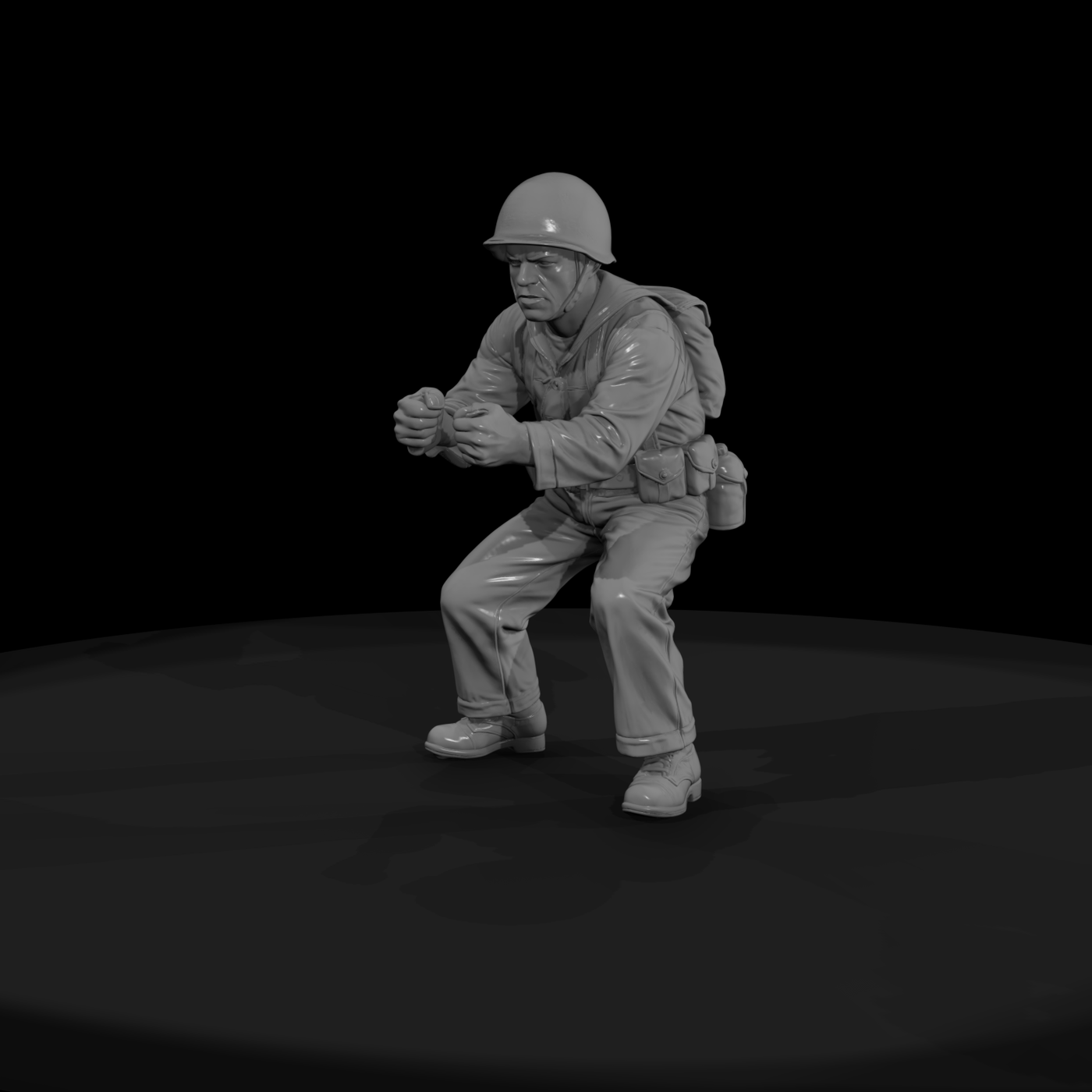 Ww2 Navy 046 Wwii U S Navy Naval Gun Crewman Figur