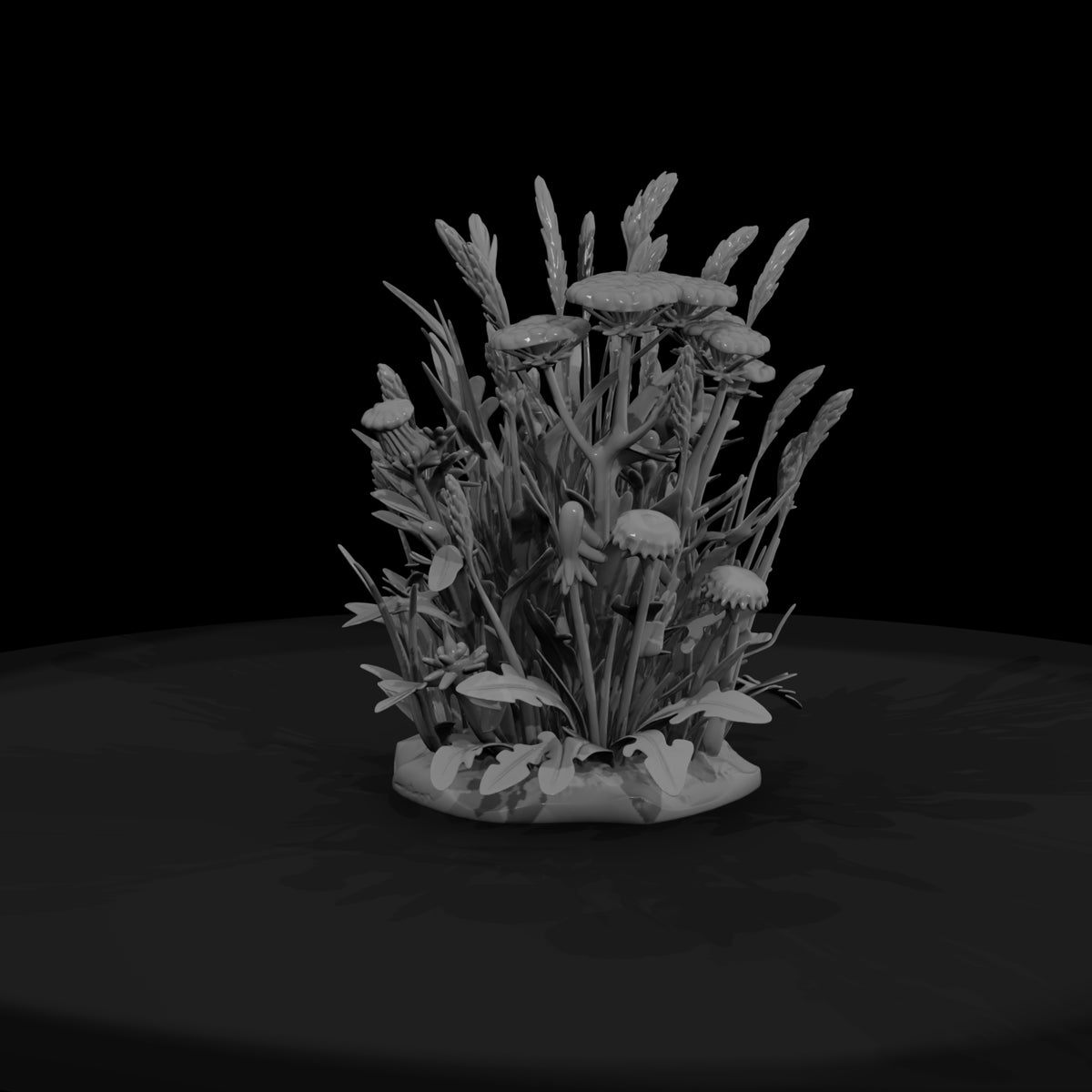 stylized-sculpted-wildflower-grass-cluster-3d-mode